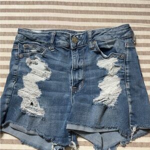 🩳 AE HI-RISE SHORTIE SHORTS, SIZE 6 🩳